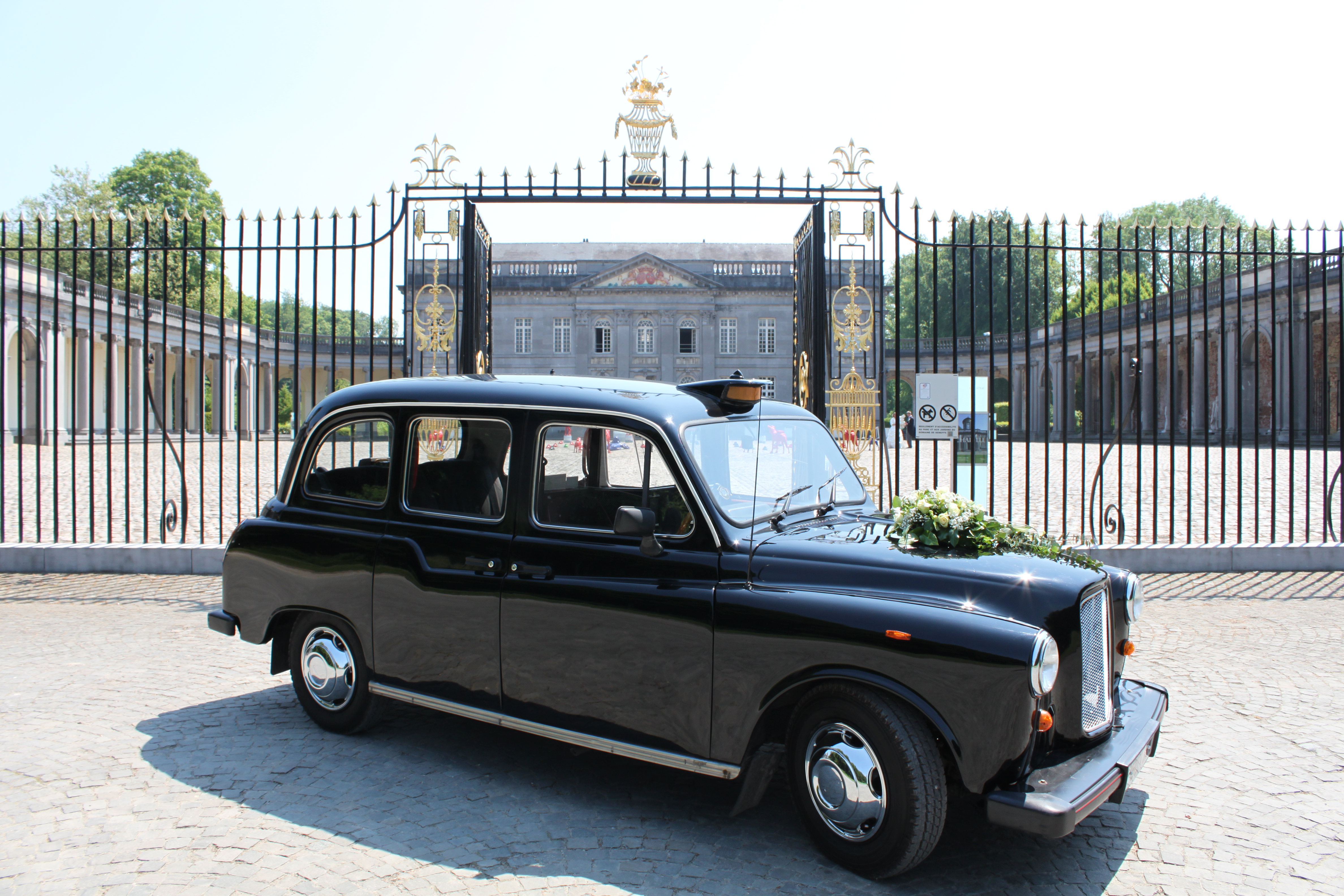 A Taxi londonien - voiture de mariage