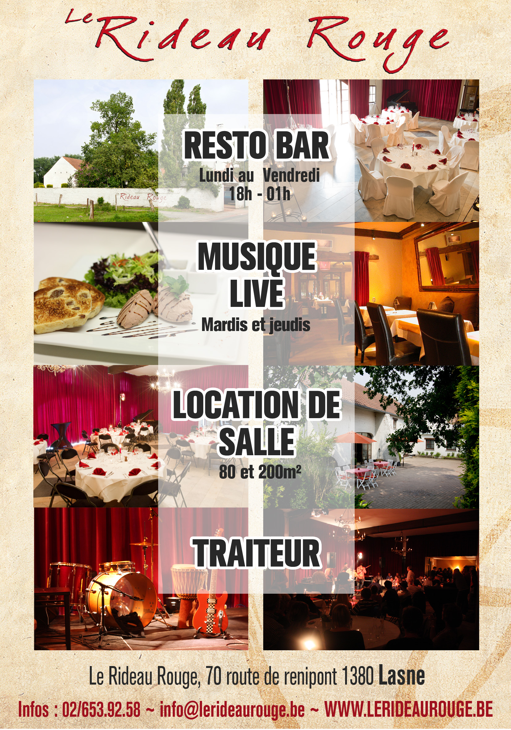 Le Rideau Rouge (La Ferme de la Brire)